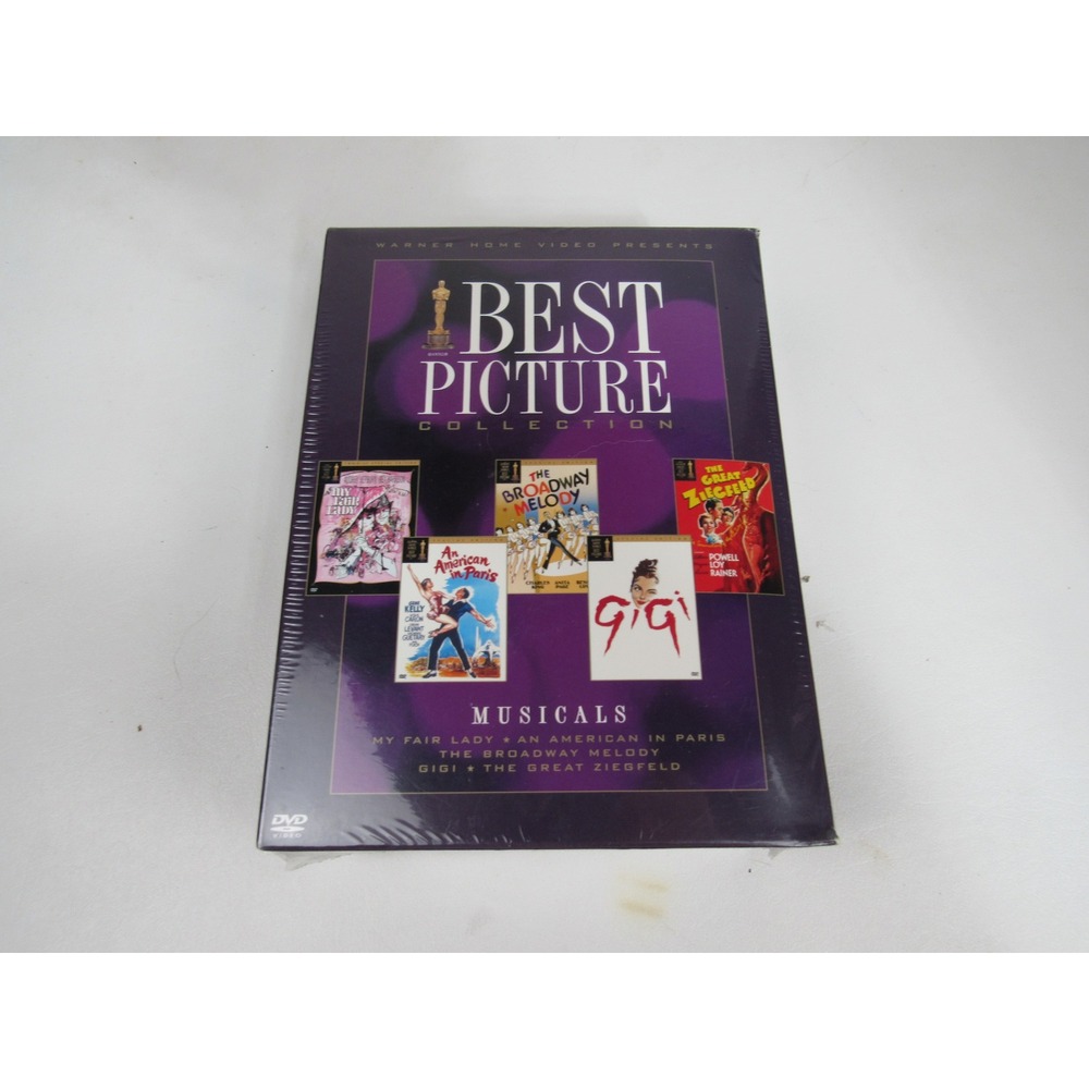 Best Picture Collection Musicals DVD Box Set 5 Movies My Fair Lady Gigi Sealed